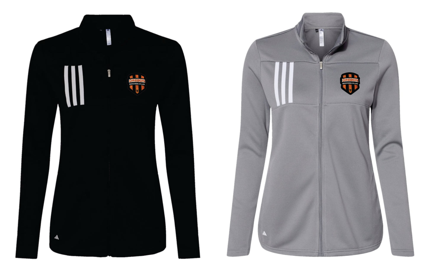 Oregon SC Adidas - 3-Stripes Double Knit Full Zip Pullover Women