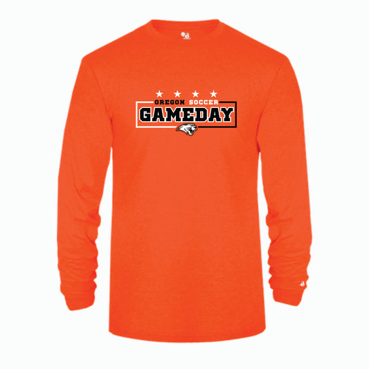 OHS Girls Soccer Tri-Blend Long Sleeve Gameday Shirt.  Unisex and Youth sizes