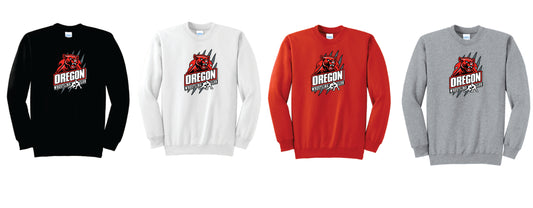 OWC Cotton Blend Pullover Crewneck. Youth and Unisex Sizes V1