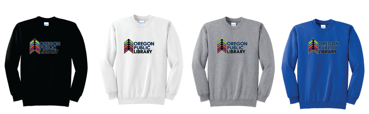 OPL Cotton Blend Pullover Crewneck. Unisex Sizes and Youth Sizes