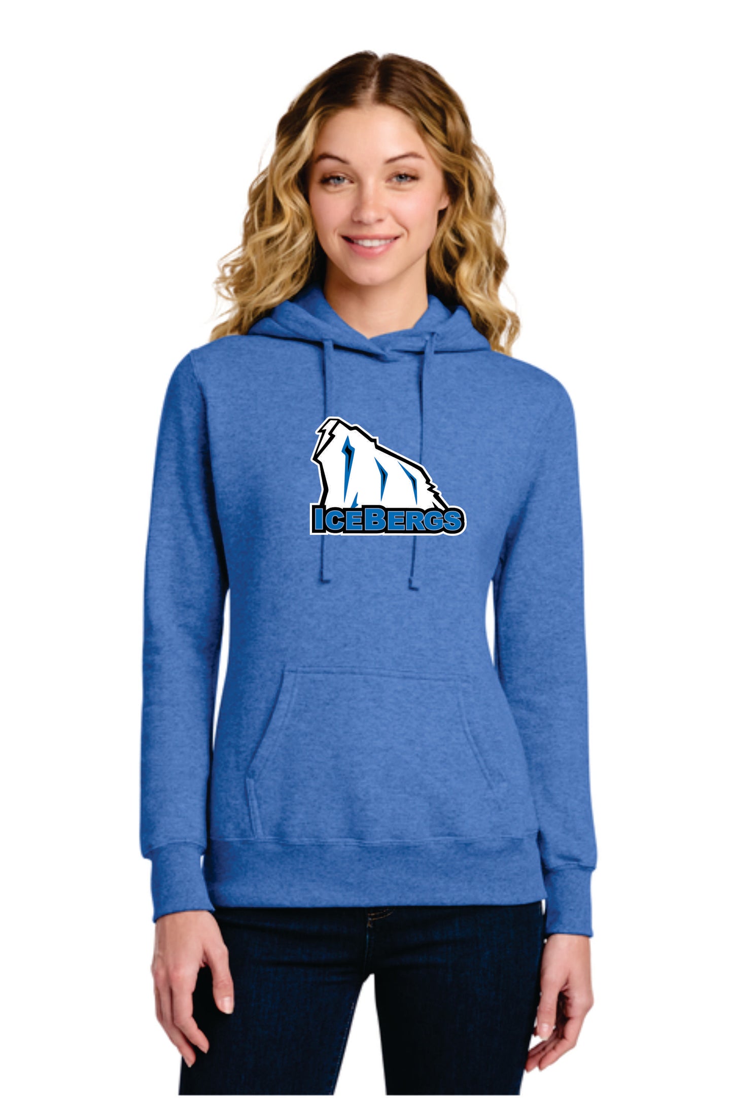 Icebergs Cotton Blend Pullover Hoodie. Uninisex/ Women/Youth