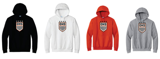 OHS Girls Soccer cotton Blend Hoodie Unisex, Women and Youth Sizes