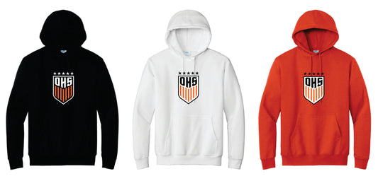 OHS BS Cotton Blend Hoodie. Black, Orange, White.  Unisex and Youth Sizes