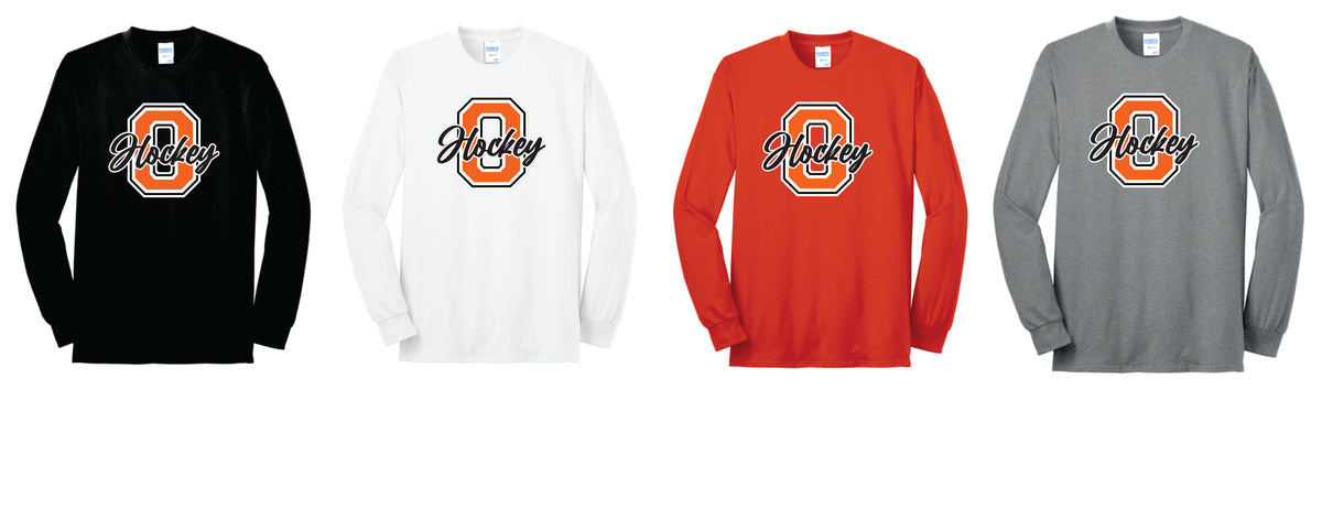 OHS BH Cotton Blend Long Sleeve Tee. Unisex and Youth Sizes V1