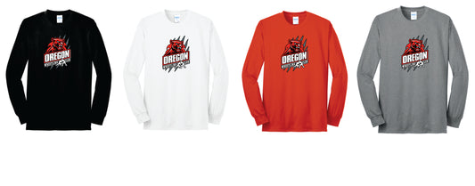OWC Cotton Blend Long Sleeve Tee. Unisex and Youth Sizes V1