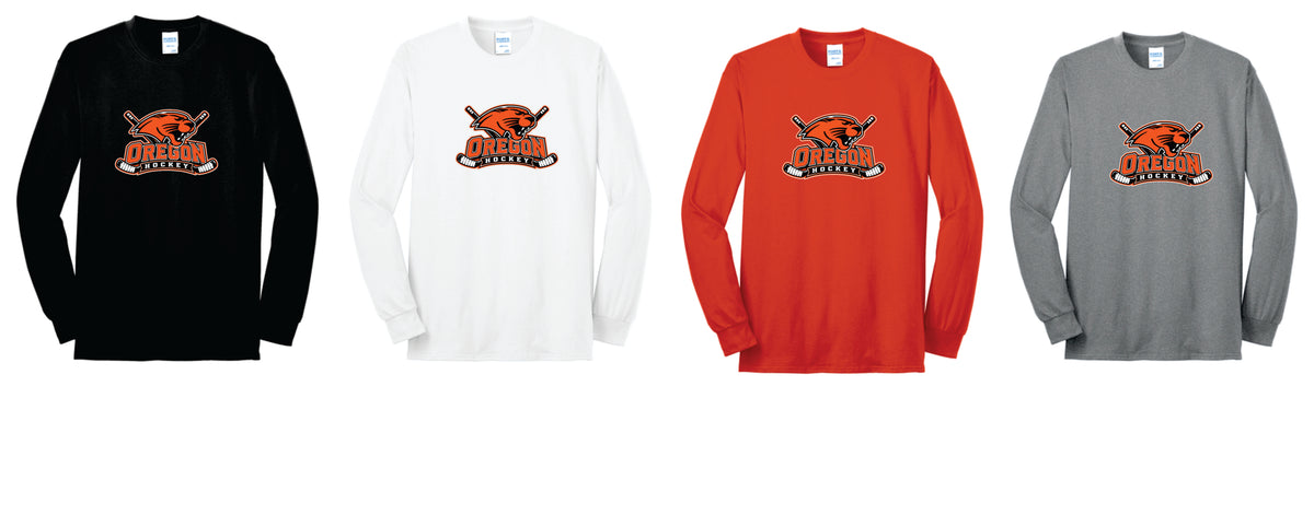 OHS BH Cotton Blend Long Sleeve Tee. Unisex and Youth Sizes V3