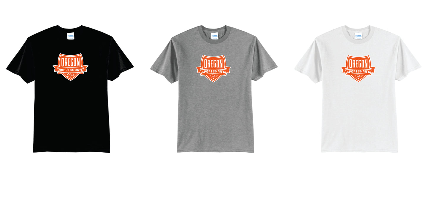 OSC Cotton Blend Tee.  Adult, Women and and Youth Sizes
