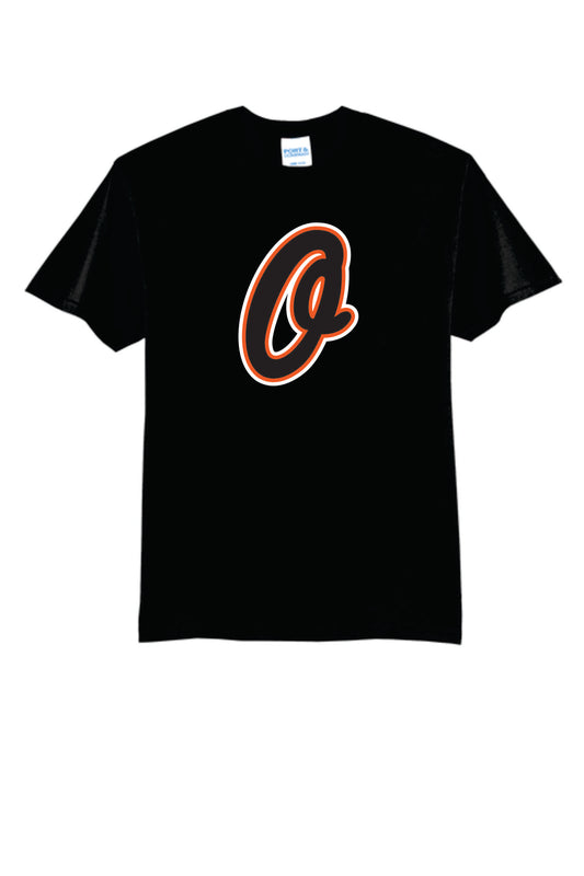 OBB Cotton Blend Tee. Black, Gray White. Women's and Youth Sizes V4