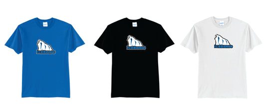 Icebergs Cotton Blend Tee. Adult, Women and and Youth Sizes