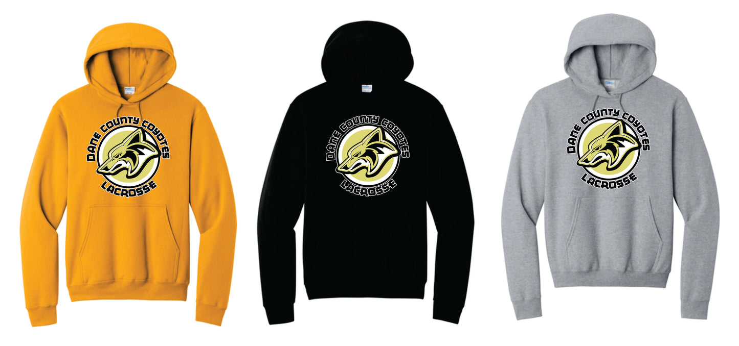Coyotes Cotton Blend Pullover Hoodie. Uninisex/ Women/Youth