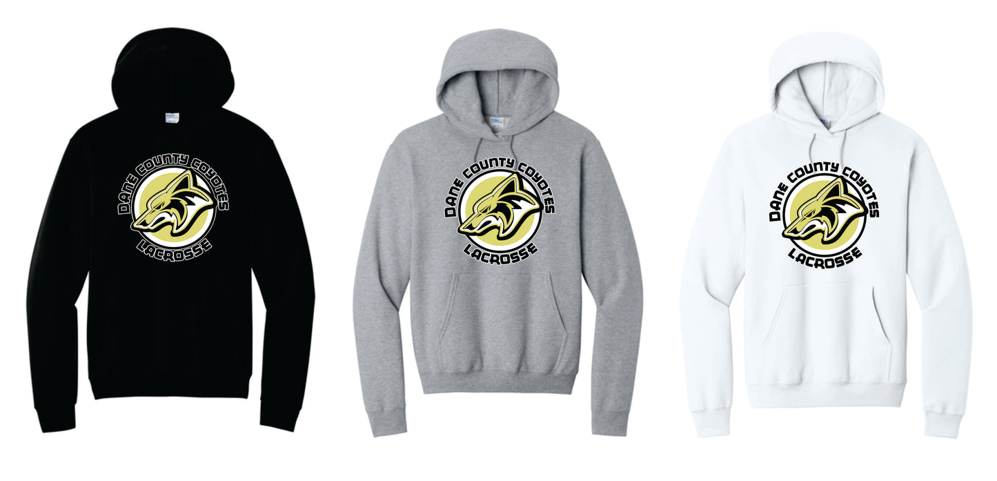 Coyotes Cotton Blend Pullover Hoodie. Uninisex/ Women/Youth