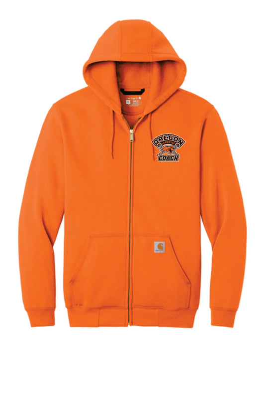 Lacrosse Coaches Carhartt® Midweight Hooded Zip-Front Sweatshirt Coaches CV1