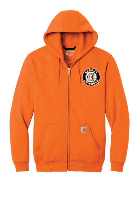 Lacrosse Coaches Carhartt® Midweight Hooded Zip-Front Sweatshirt Coaches CV2