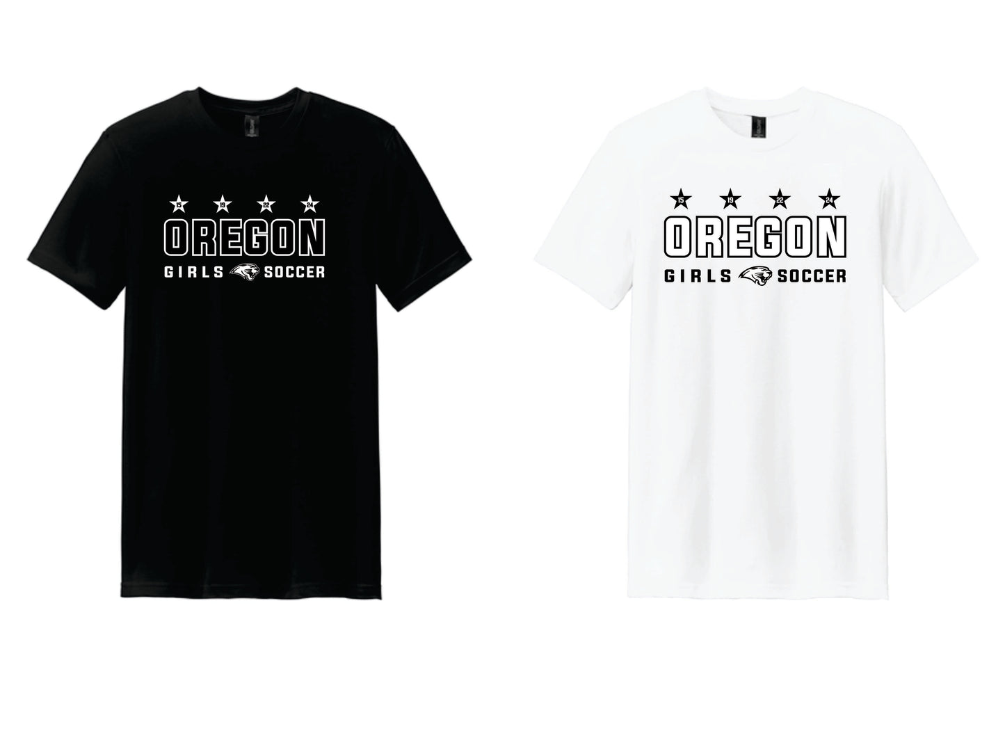 OHS Girls Soccer Champions Legacy Cotton Blend Tee.  Unisex, Women's and Youth Sizes