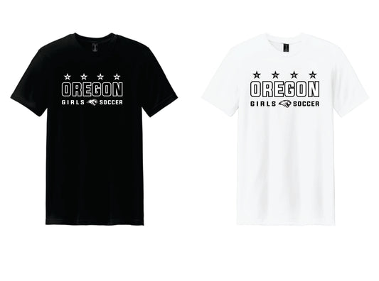 OHS Girls Soccer Champions Legacy Cotton Blend Tee.  Unisex, Women's and Youth Sizes