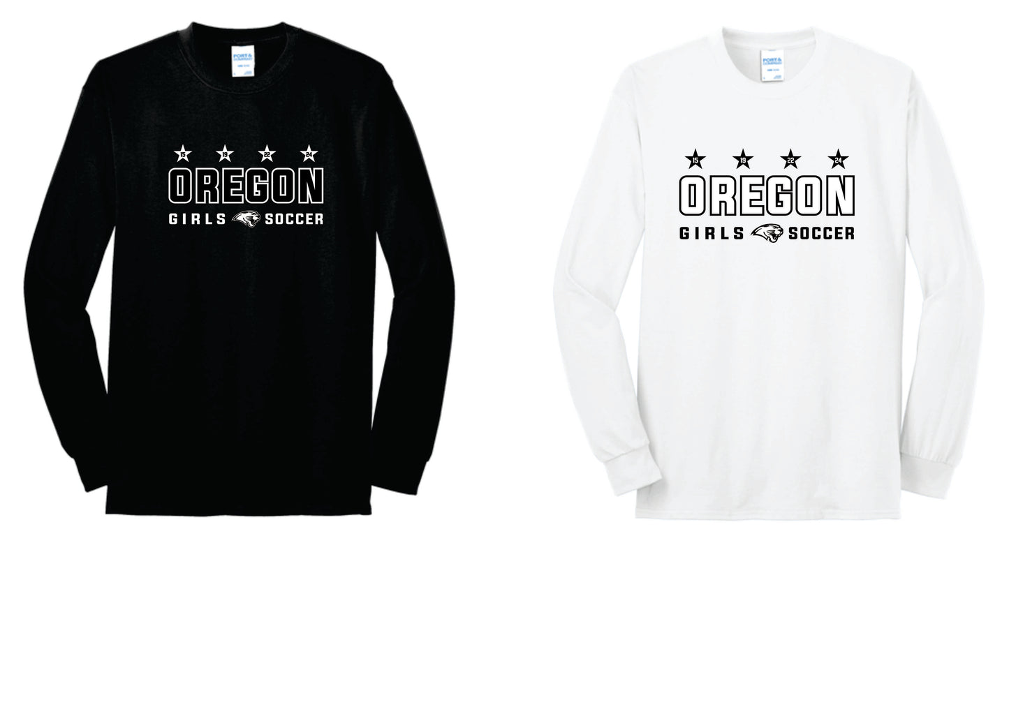 OHS Girls Soccer Champions Legacy Cotton Blend  Long Sleeve T-shirt. Unisex and Youth Sizes