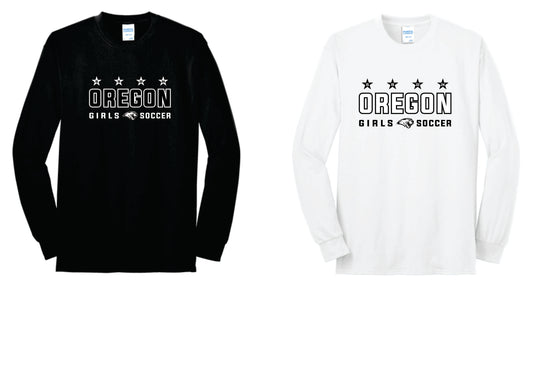 OHS Girls Soccer Champions Legacy Cotton Blend  Long Sleeve T-shirt. Unisex and Youth Sizes