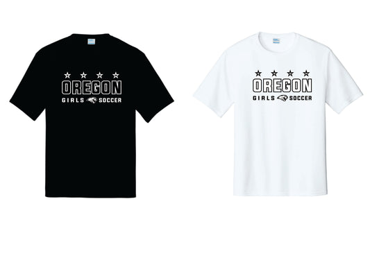 OHS Girls Soccer Champions Legacy Performance Tee.  Unisex, Women's and Youth Sizes