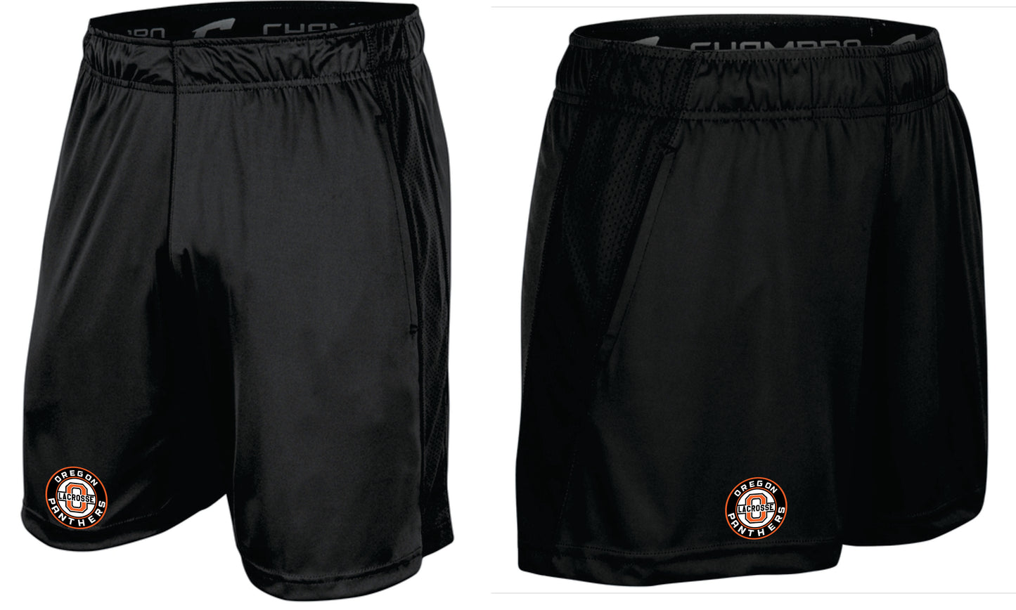 Oregon Lacrosse Champro Limitless Pocketed Shorts Men, Women, Youth V2