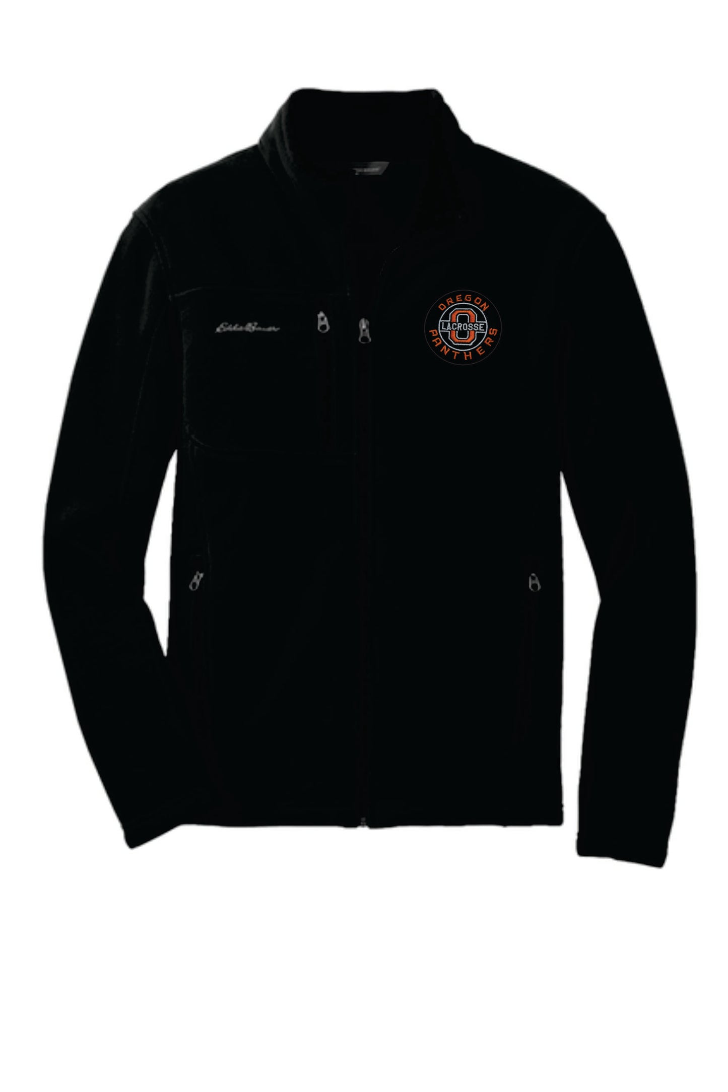 OHS Boys Lacrosse  Eddie Bauer Full Zip Fleece Jacket.  Men/ Women V2