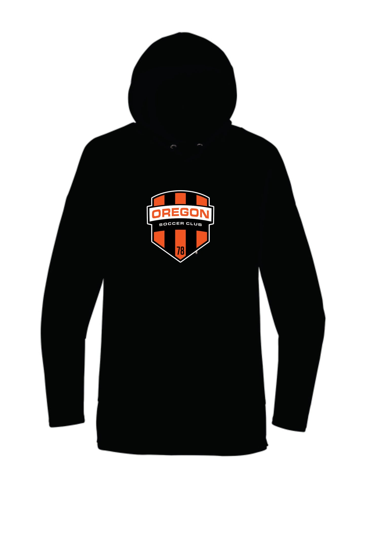 Oregon SC District ® Women’s Featherweight French Terry ™ Hoodie Full Front Design