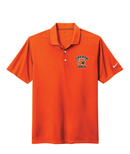 Lacrosse Coaches Nike Dri Fit Micro Pique Embroidered Polo Coaches CV1