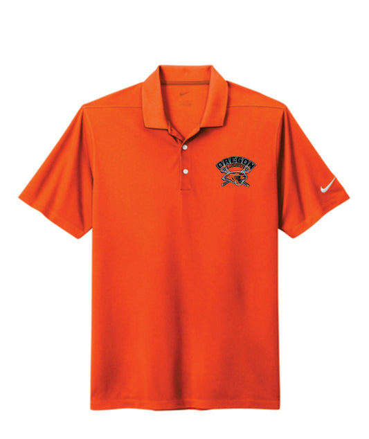 Lacrosse Coaches Nike Dri Fit Micro Pique Embroidered Polo V1
