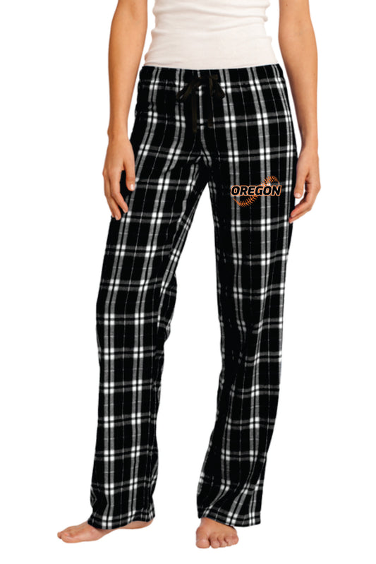 OBB Plaid Flannel Pajama Pants Men Women  V1