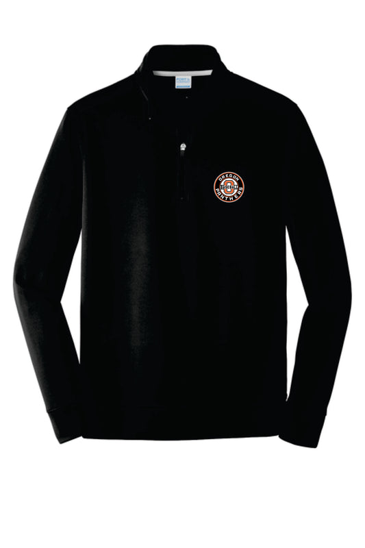OBB 1/4 Zip Poly Fleece  Pullover Men V2