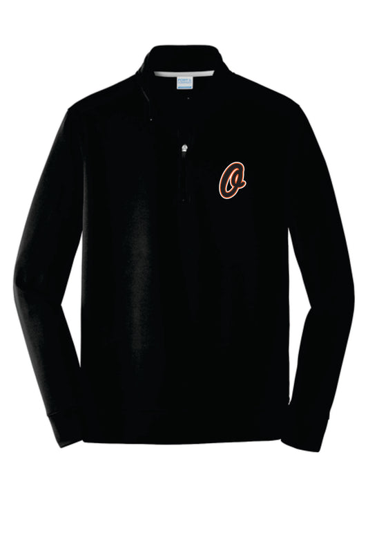 OBB 1/4 Zip Poly Fleece  Pullover Men V4
