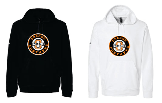 OFB Adidas Hoodie. Black, White. Adult Sizes V2