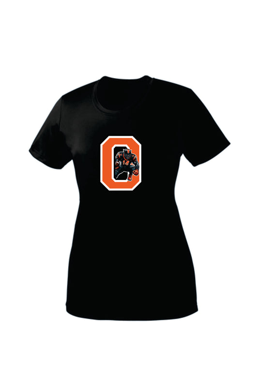 OFB Performance Tee. Black, Charcoal, White. Women's Sizes V3