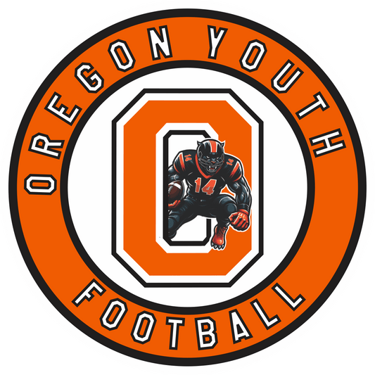 Oregon Football Sticker Panther Logo