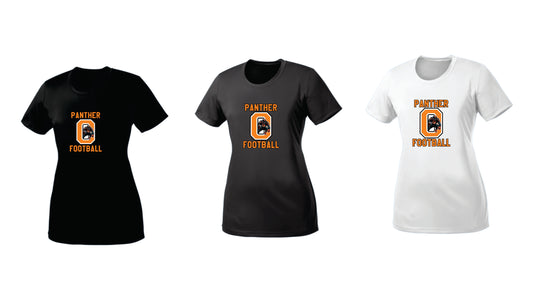 OFB Performance Tee. Black, Charcoal, White. Women's Sizes V4