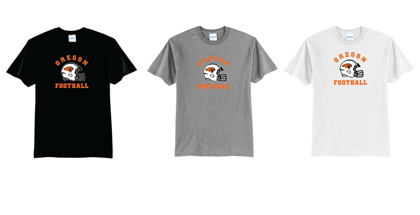 OFB Cotton Blend Tee. Black, Gray White. Adult and Youth Sizes V1