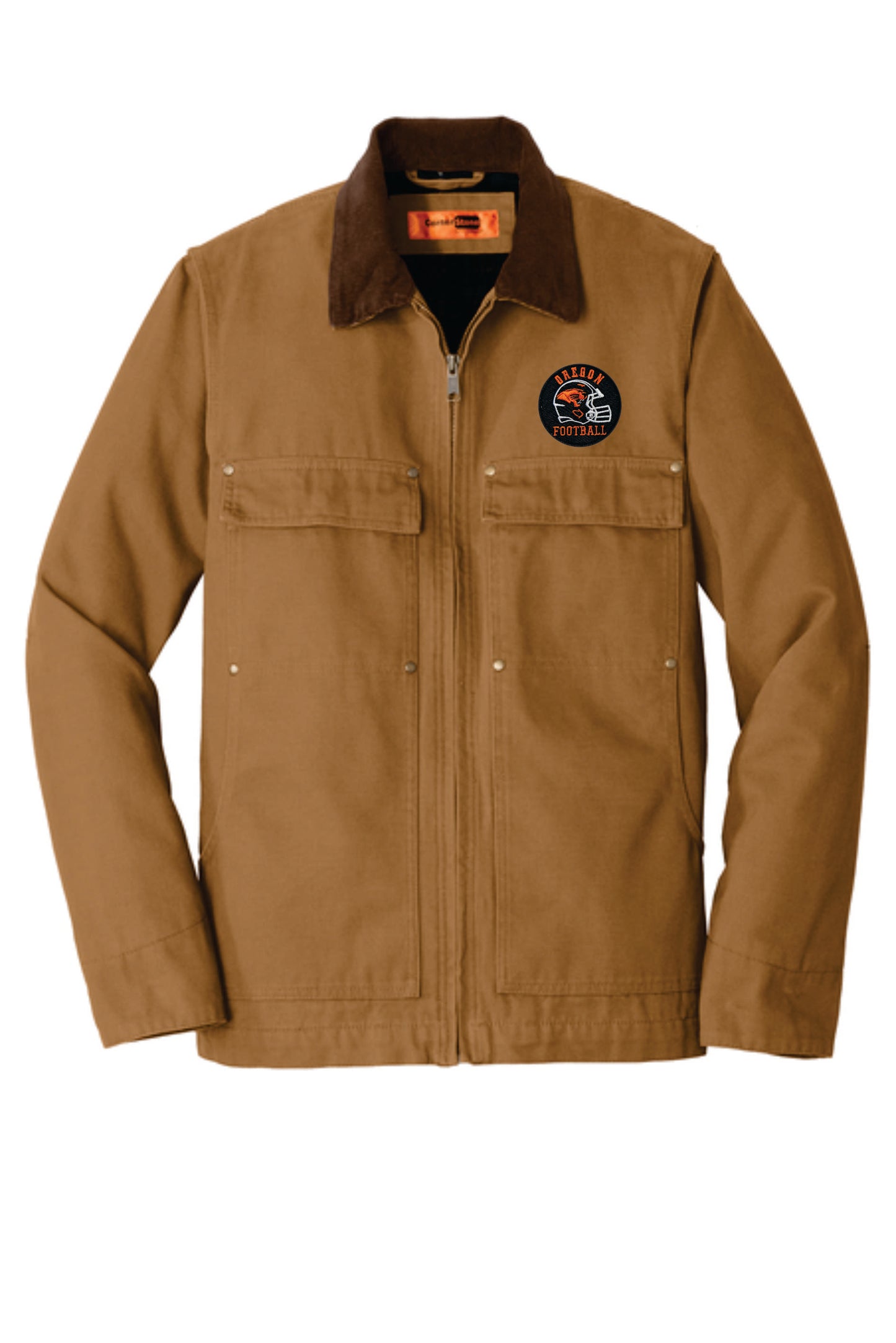 OFB Washed Duck Cloth Chore Coat V1