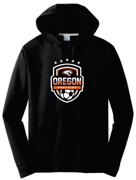 Performance Hoodie. Black, Charcoal, Silver. Youth Sizes