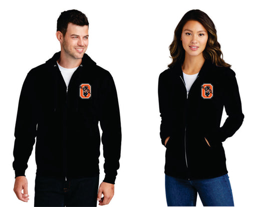 OLAX Girl Power Digital Print Full Zip Hoodie,  Men/ Women/ Youth
