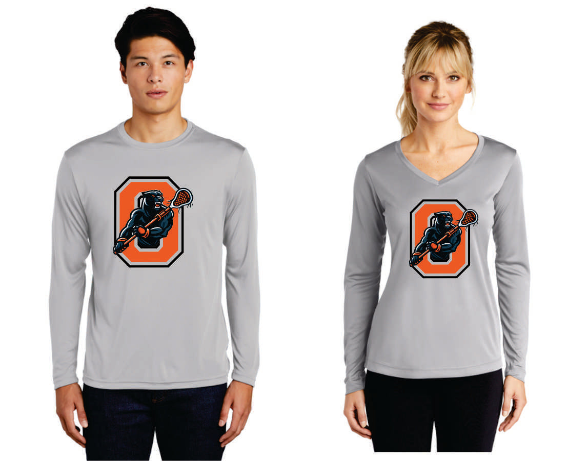 Oregon Lacrosse  Sublimated Long Sleeve T-shirt  Men, Women, Youth V5