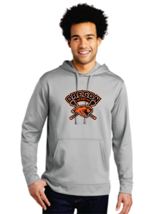 Oregon Lacrosse Sublimated Hoodie, Unisex, Youth V1