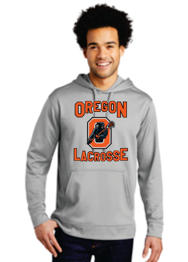 Oregon Lacrosse Sublimated Hoodie, Unisex, Youth V4