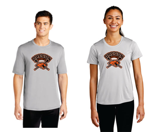 Oregon Lacrosse  Sublimated T-shirt v1, Men, Women, Youth