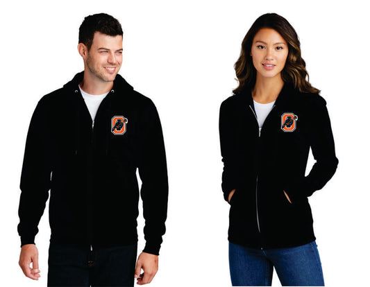 Oregon Lacrosse Digital Print Full Zip Hoodie,  Men/ Women/ Youth 5
