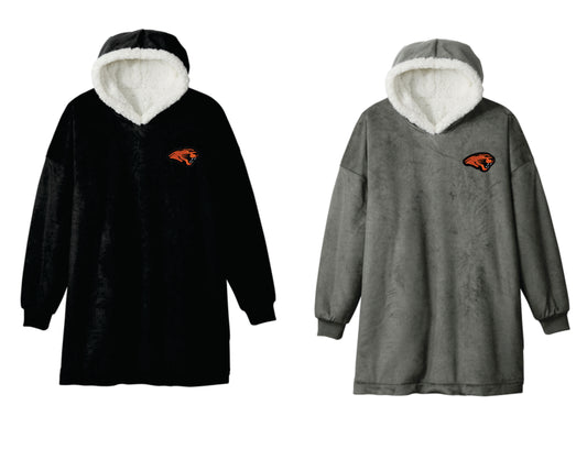 Oregon Panthers  Wearable Blanket with embroidered logo V1