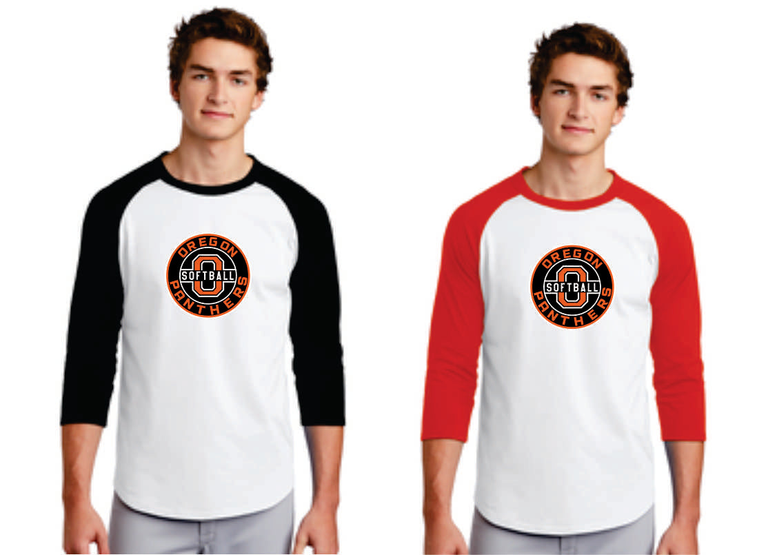 Oregon Softball Baseball Shirt, Youth/ Adult V2