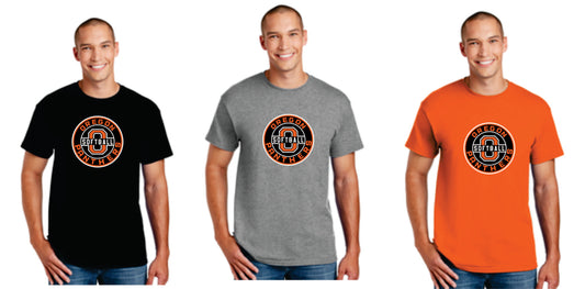 Oregon Softball  Digital Print Tee Orange, Black or Gray, Unisex/ Youth V2