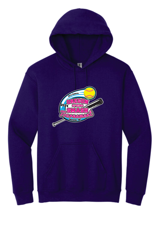 Oregon Softball Summer Smash Tournament Hoodie Unisex/ Youth Available for Pre order only! Purple