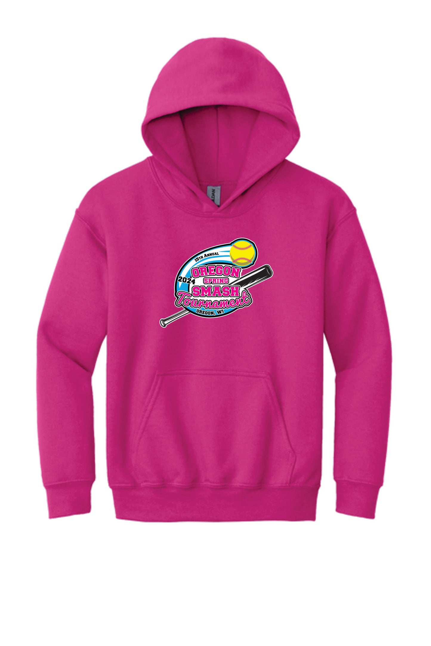 Oregon Softball Summer Smash Tournament Hoodie Unisex/ Youth Available for Pre order only! Azalea