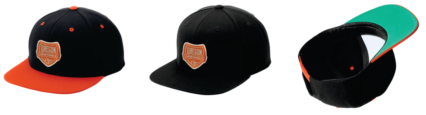 OSC Flat Bill Hat Adjustable Fit