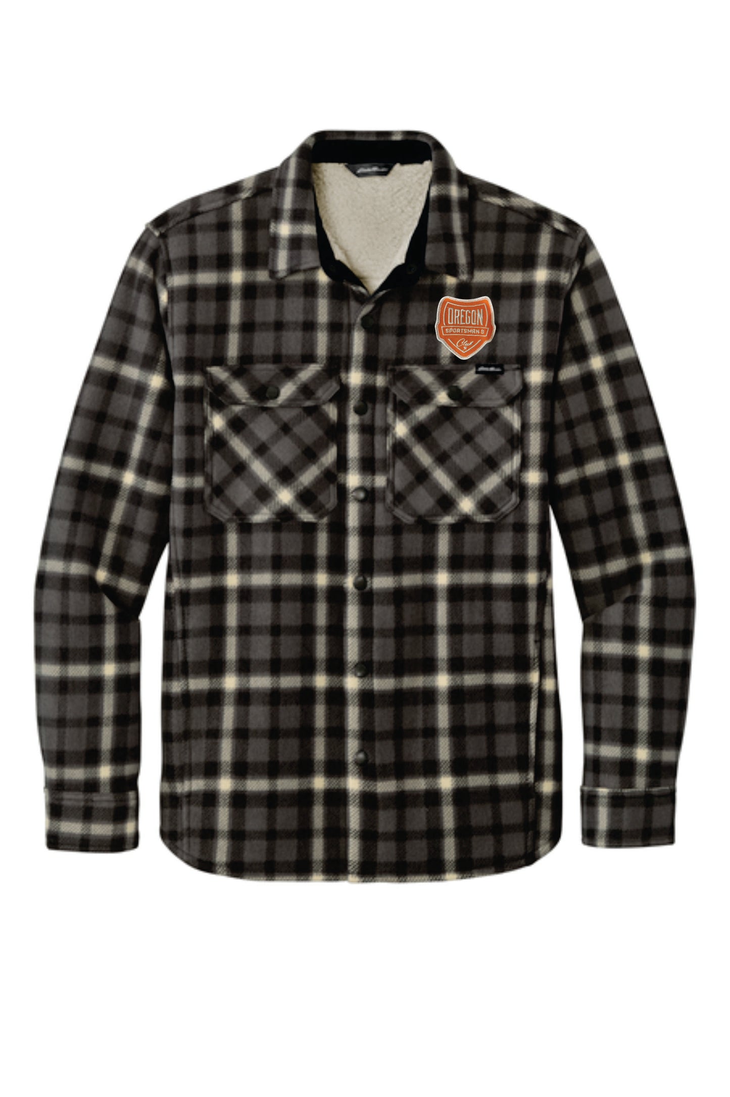 OSC Eddie Bauer Woodland Flannel Shirt Jacket Adult Sizes